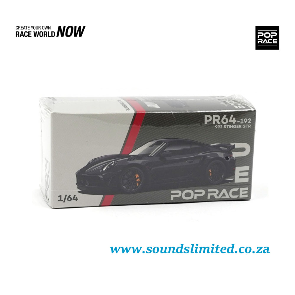Pop Race Porsche 992 Stinger GTR Carbon Edition Redline PR64-192