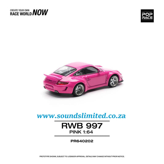 Pop Race RWB 997 Pink PR64-202