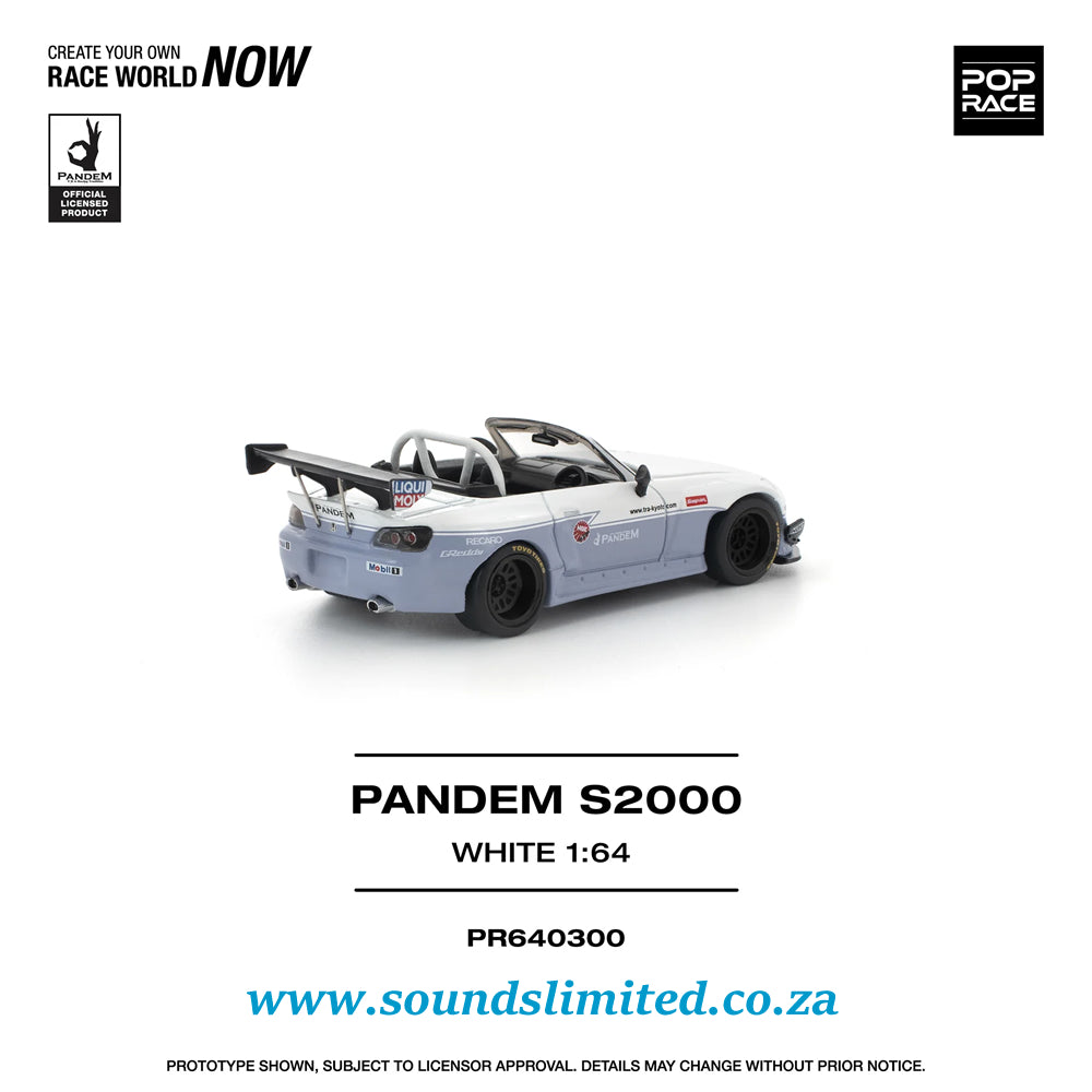 Poprace Honda PANDEM S2000 White New Tooling PR640300