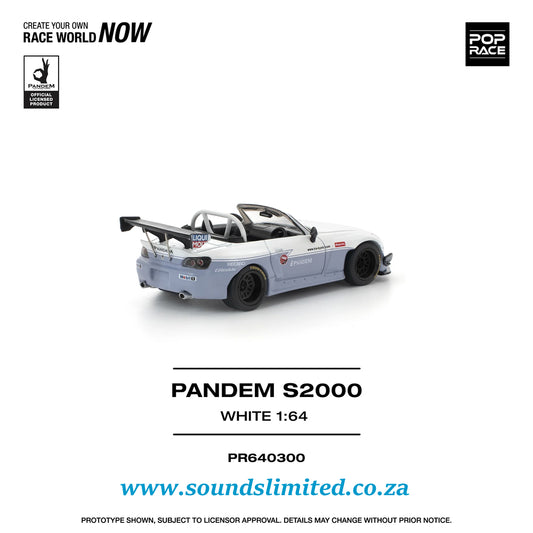 Poprace Honda PANDEM S2000 White New Tooling PR640300