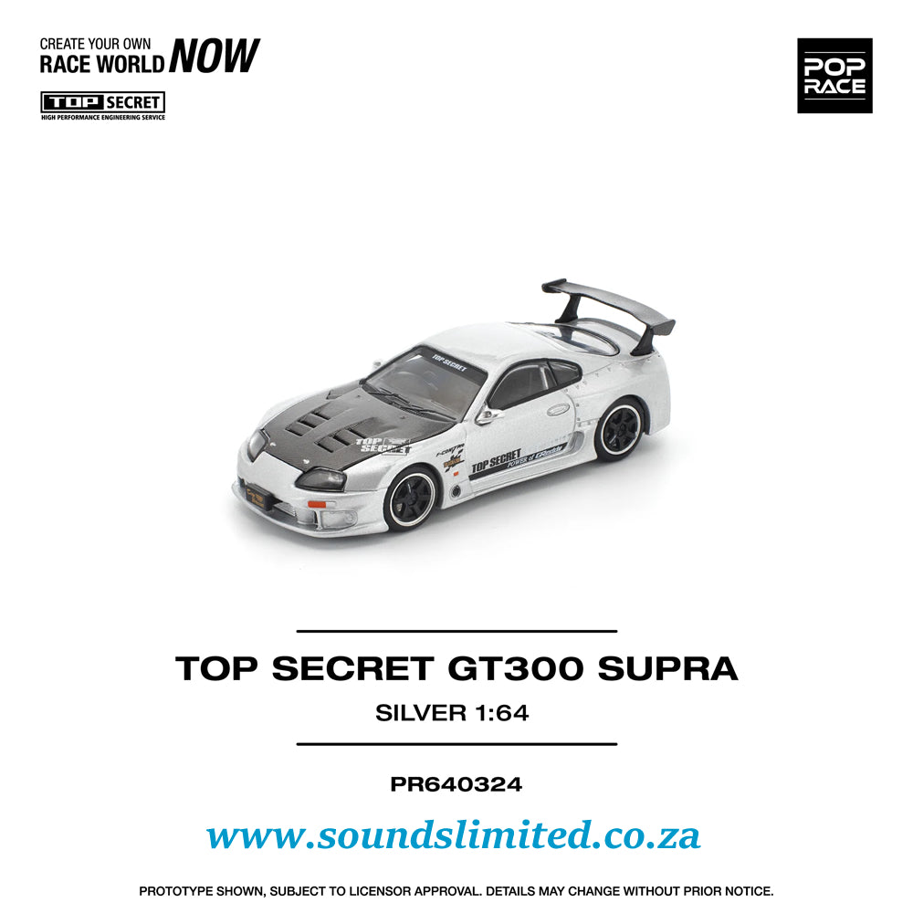 Poprace Top Secret GT300 Supra Silver PR640324