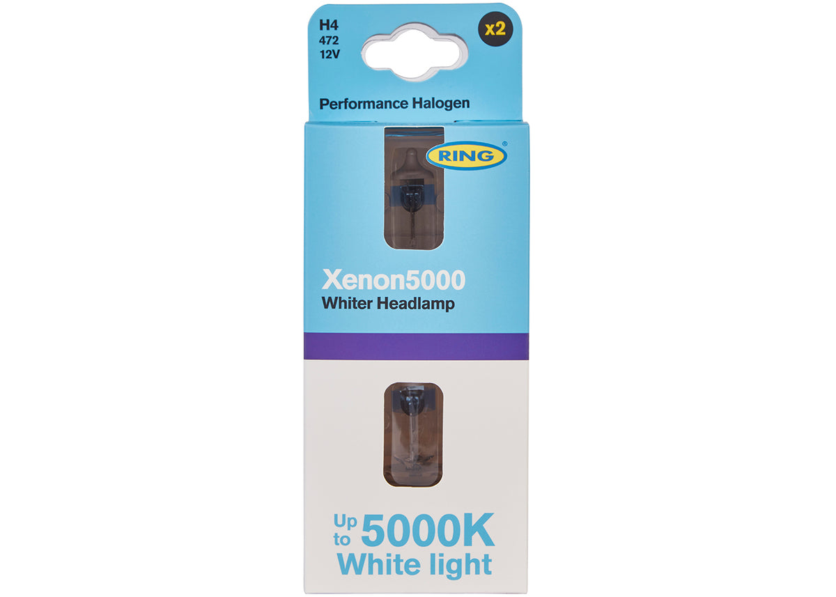 Ring Xenon5000 H4 5000K halogen headlamp
