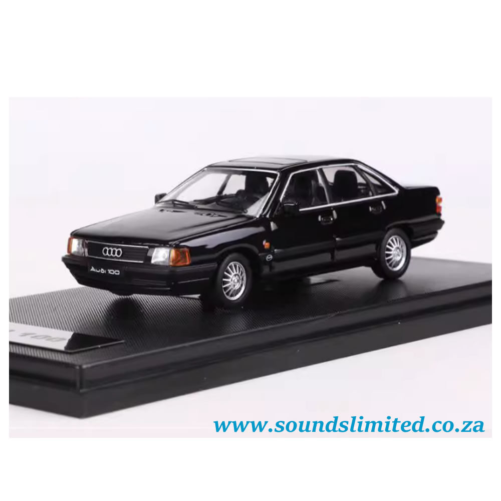Rhino Model Audi 100 Black 1/64
