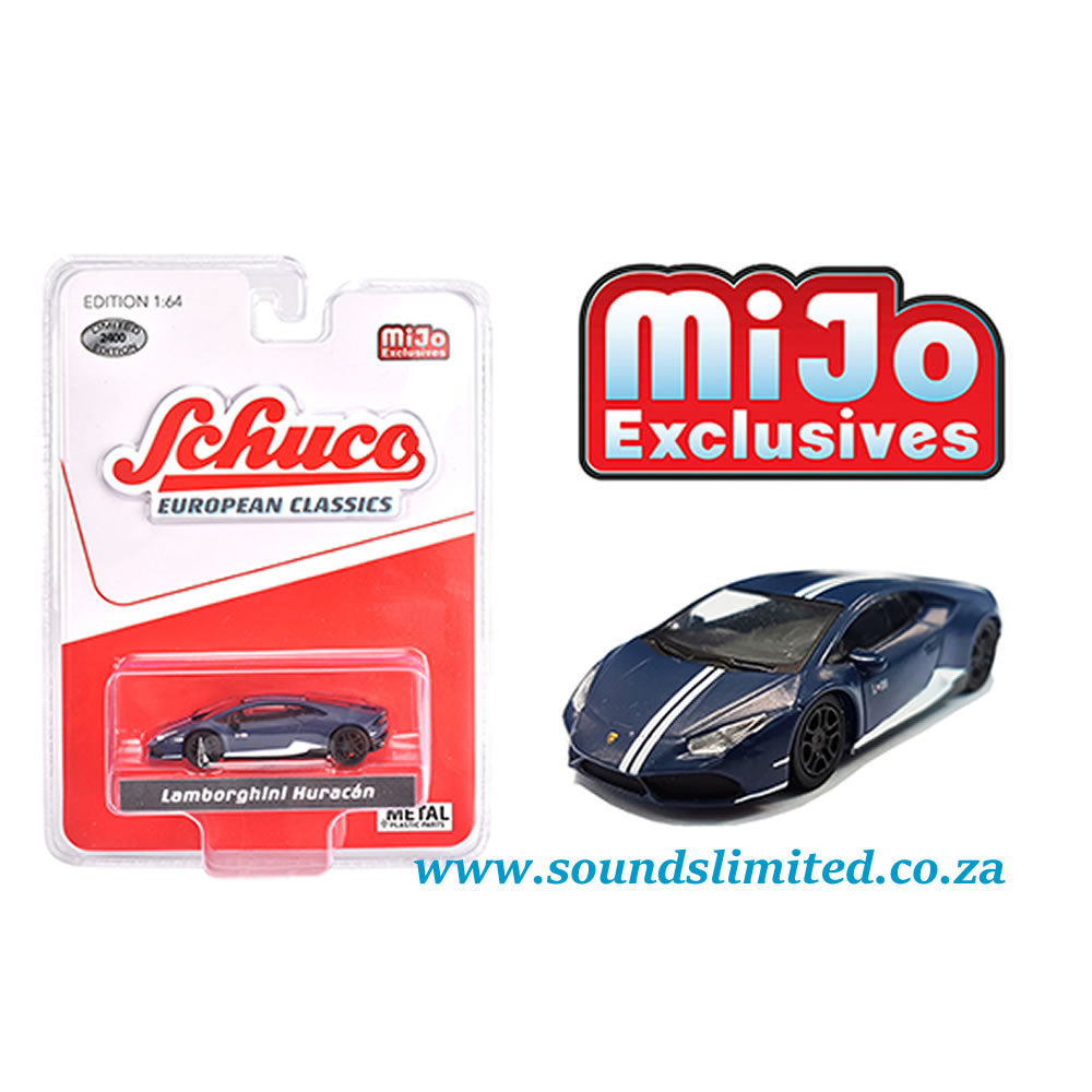 Schuco Lamborghini Huracan Matt Blue 1:64 Limited Edition 2400 Pcs