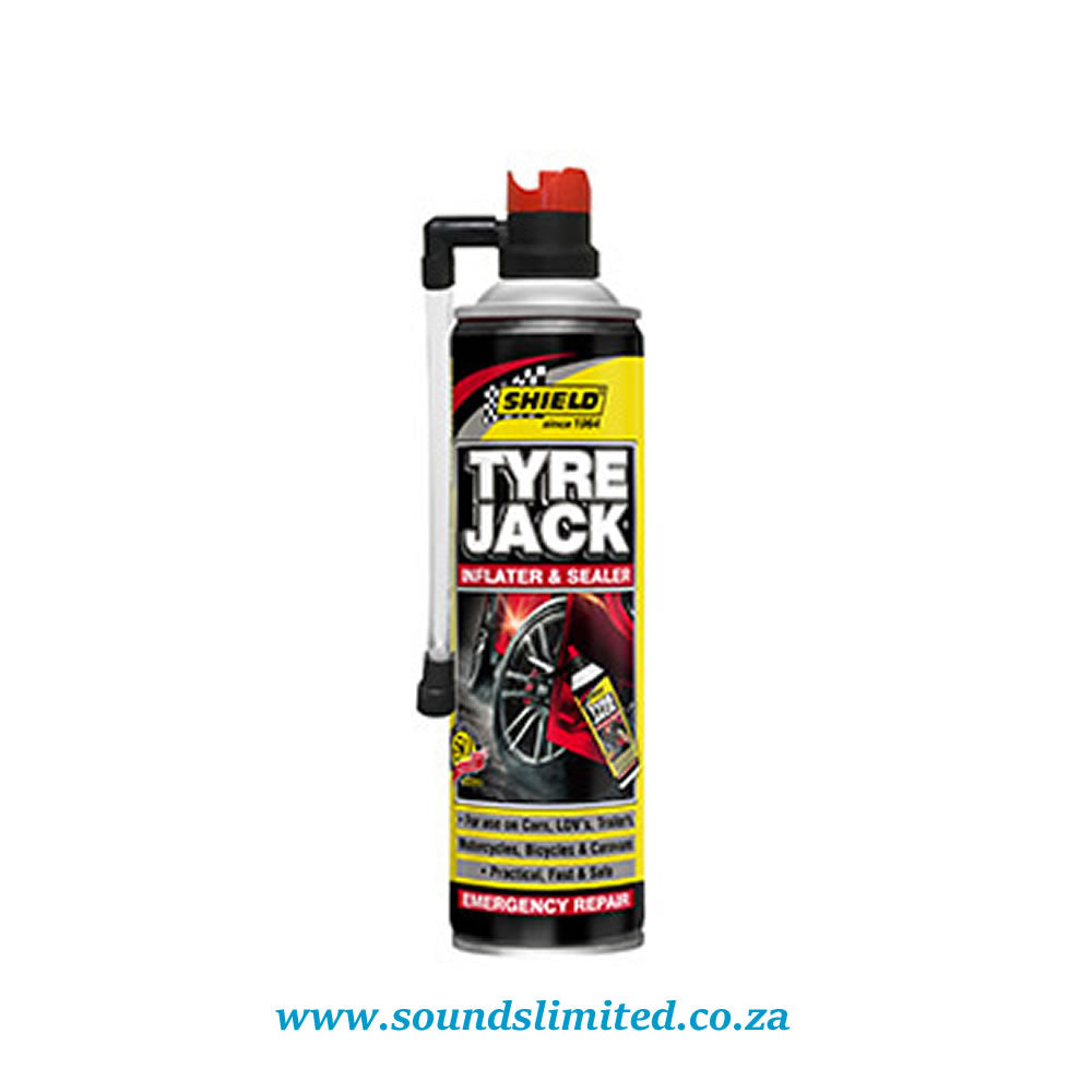 Shield SH114 Tyre Jack Emergency Inflater 340ml