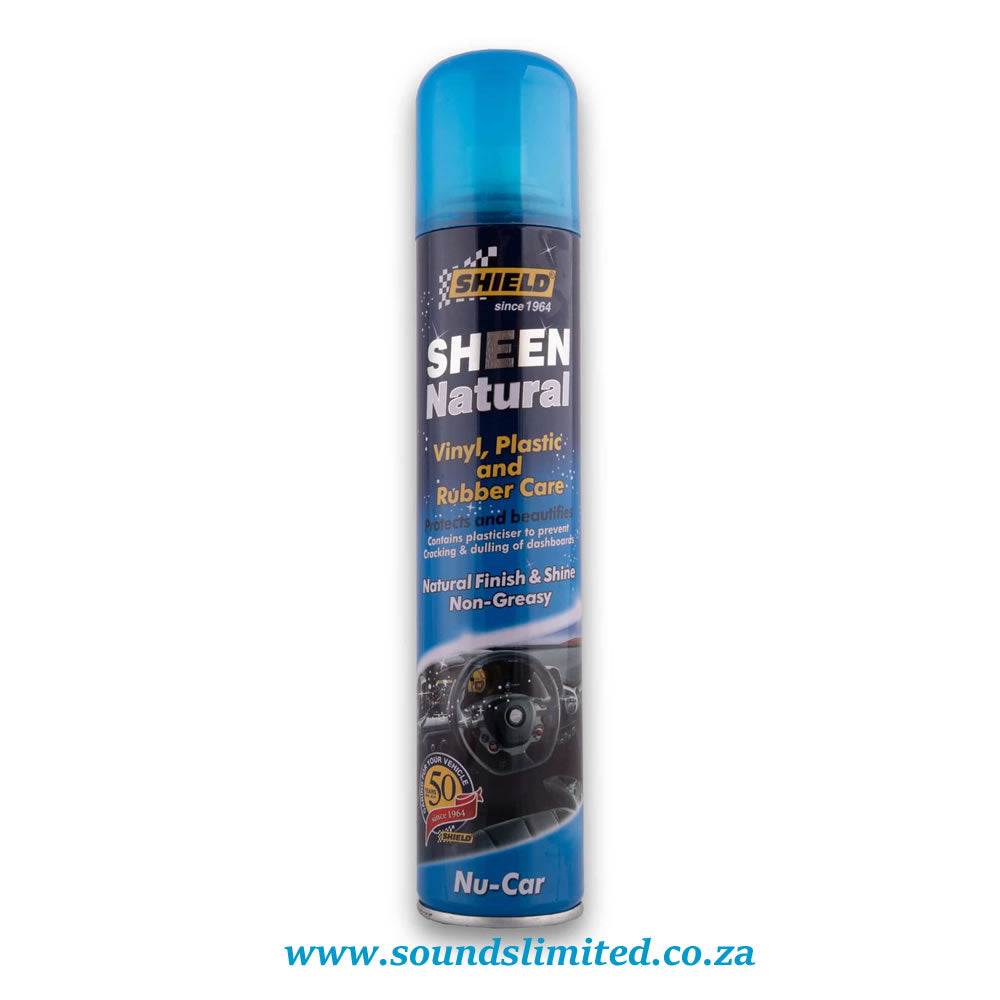 Shield Sheen SH68 Vinyl, Plastic & Rubber Care NU Car 300ml