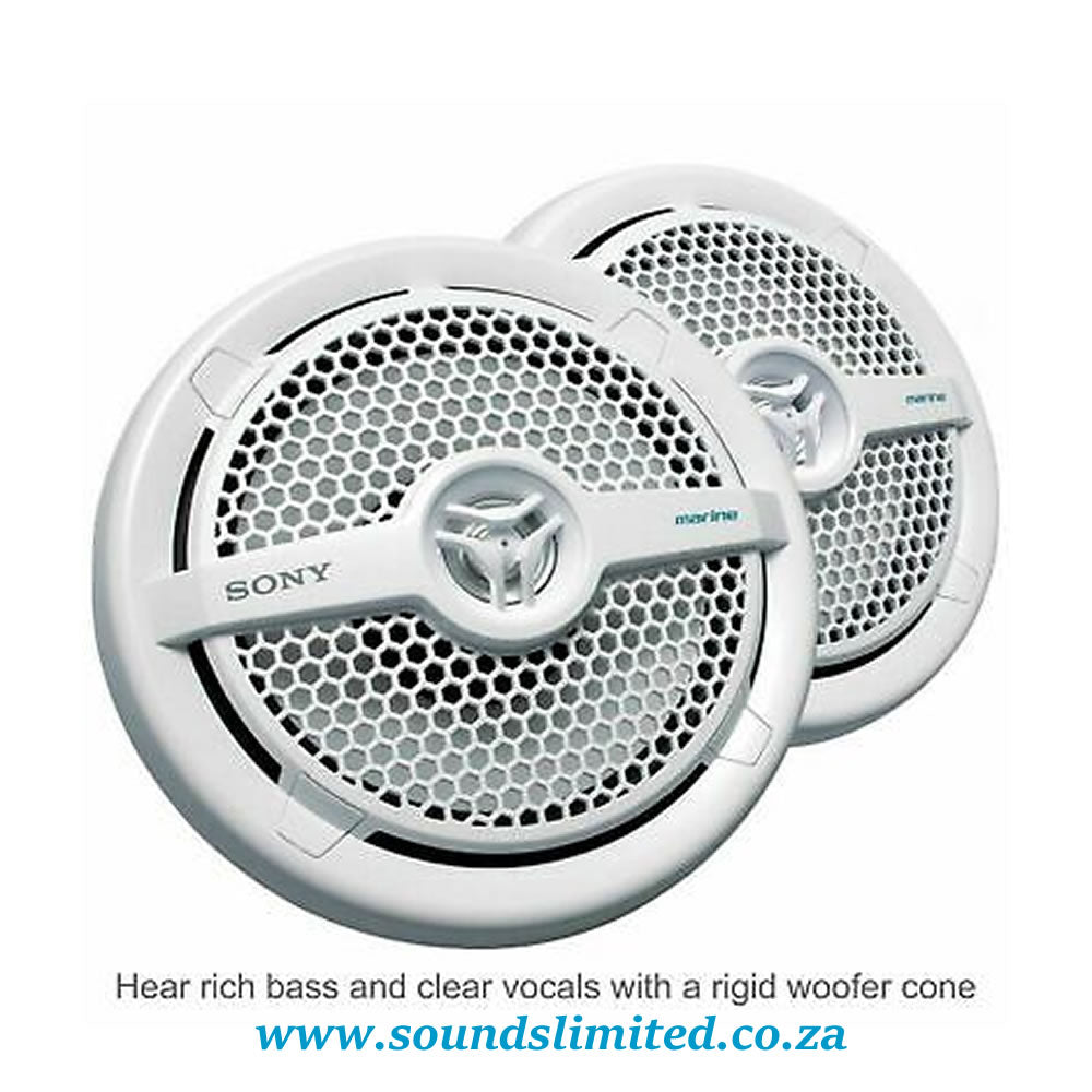 Sony Marine XS-MP1621W 6.5'' Marine Speakers - 160W