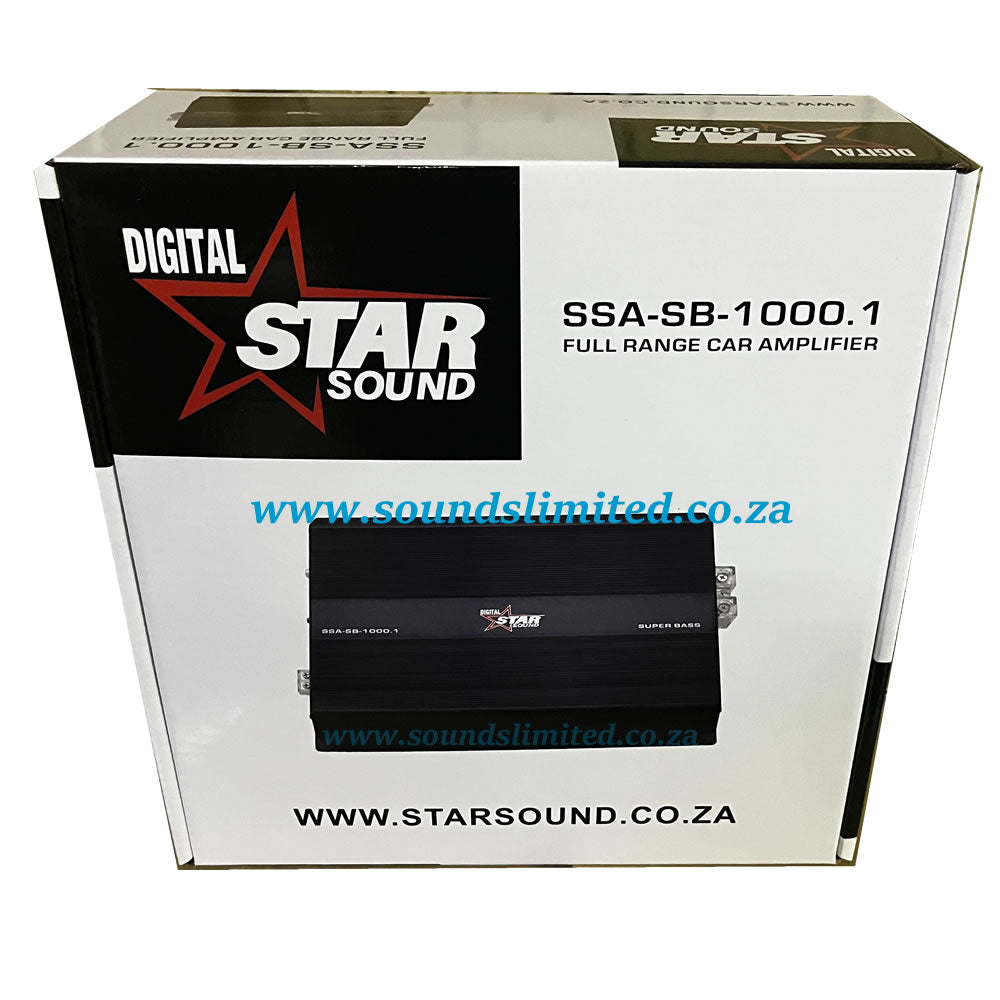 Starsound SSAD-SB-1000.1 Mono Amplifier (Brazilian Series) Super Bass