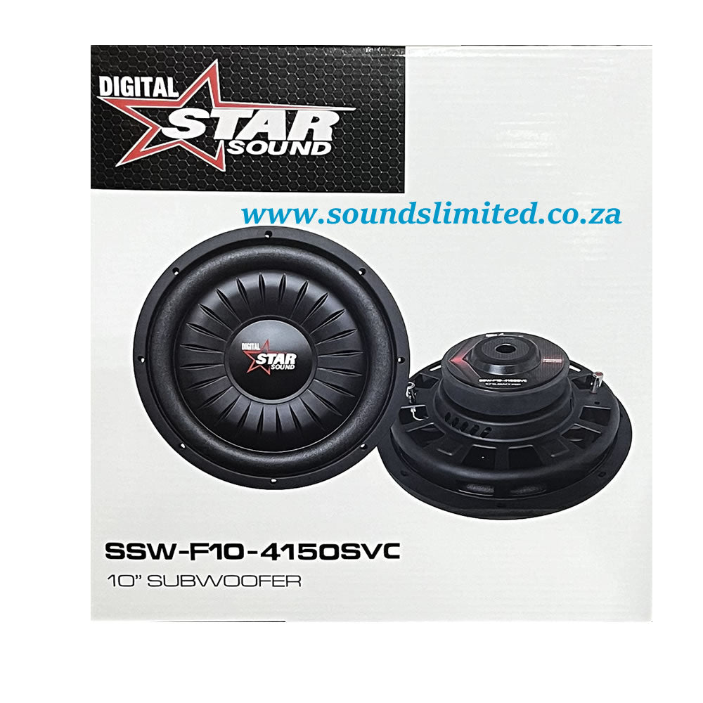Starsound SSW-F10-4150SVC 10" Shallow Subwoofer