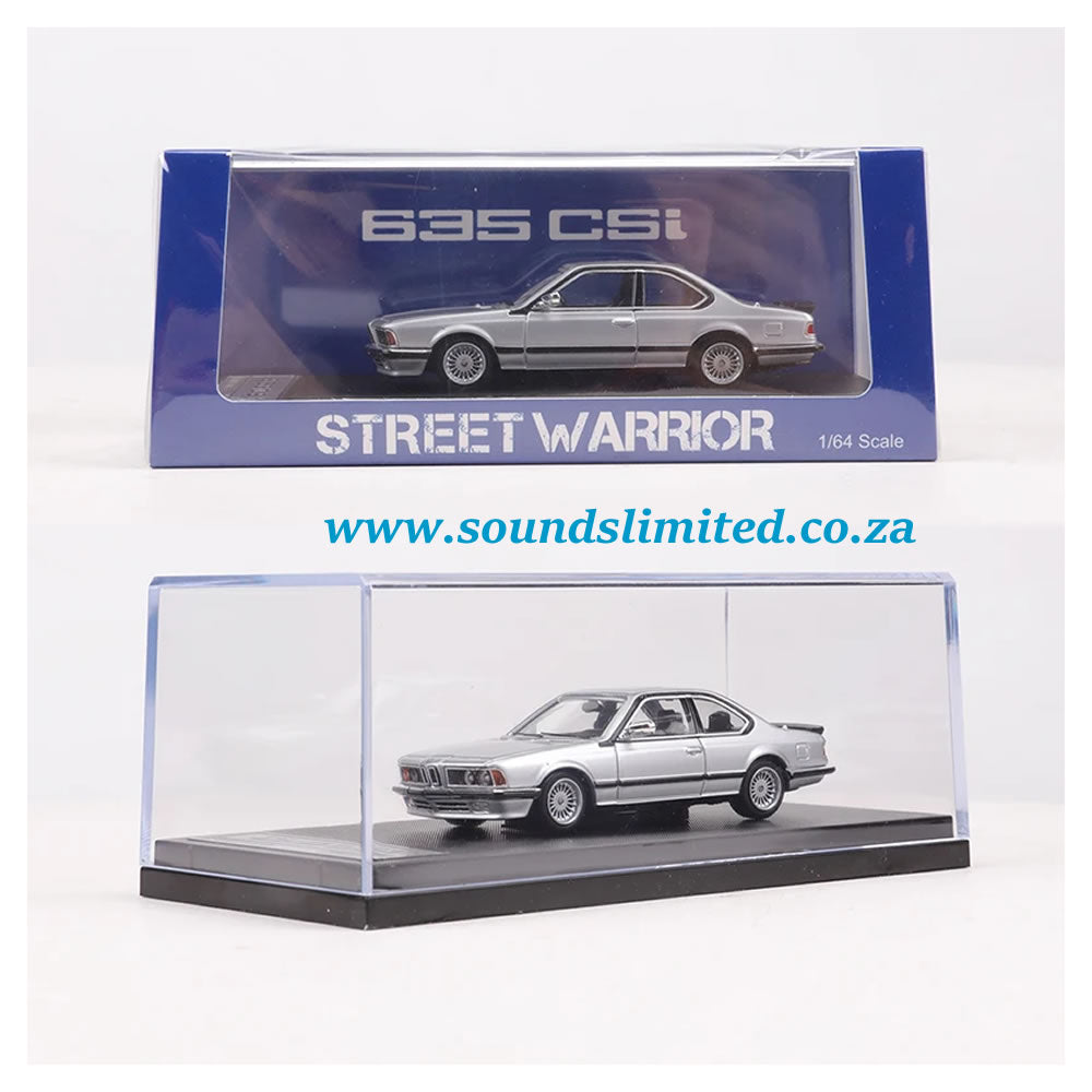 Street Warrior 1/64 BMW 635 CSi Silver