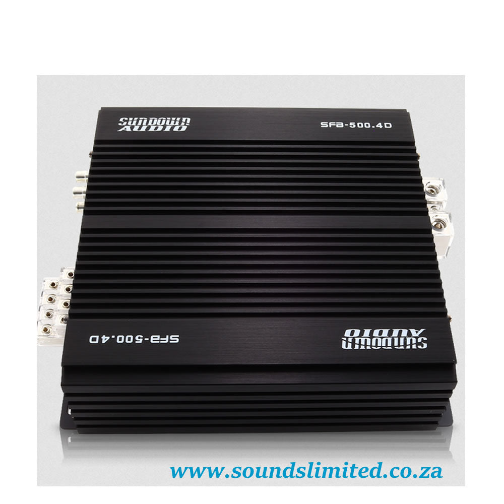 Sundown Audio SFB-500.4D 4ch High Efficiency Digital Multi-Channel Amplifier