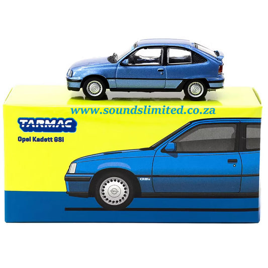 Tarmac Works 1/64 GLOBAL64 Opel Kadett GSi Super Boss Blue Metallic T64G-065-BL