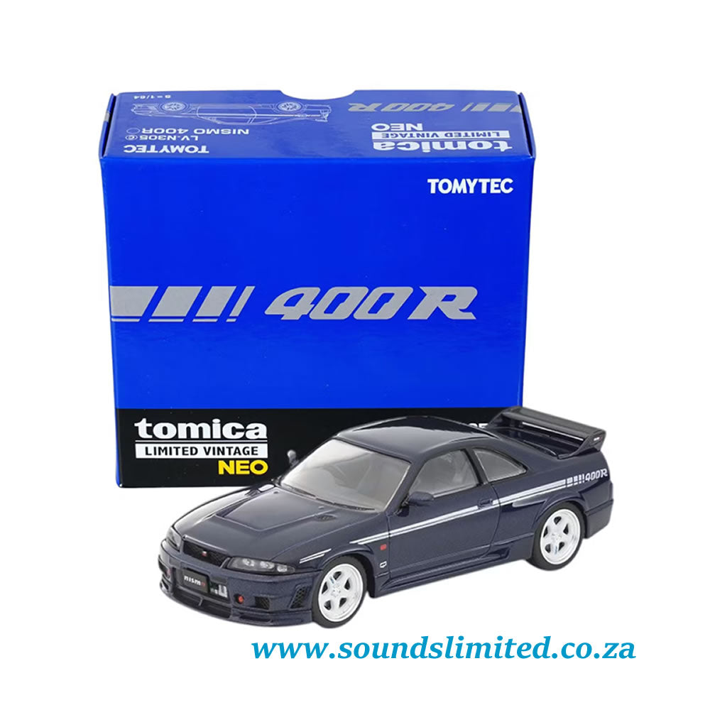 Tomytec Tomica Limited Vintage LV-N305c Nissan Skyline GT-R R33 Nismo 400R 1/64 Blue