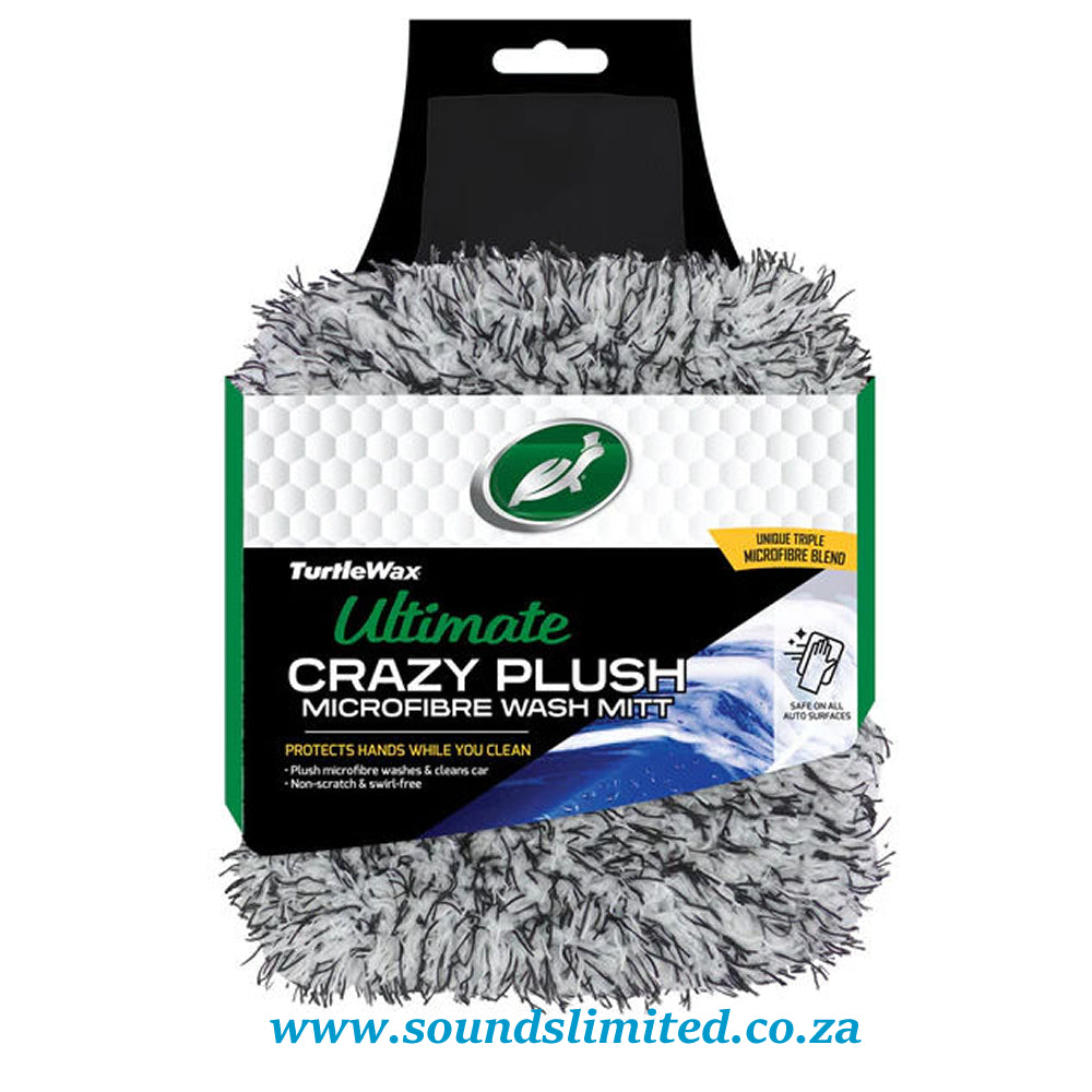 Turtle Wax Ultimate Crazy Plush Microfibre Wash Mitt 54065