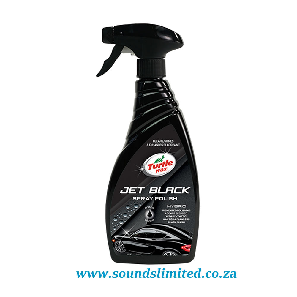 Turtle Wax – Hybrid Jet Black Spray Polish (500ml) 53140