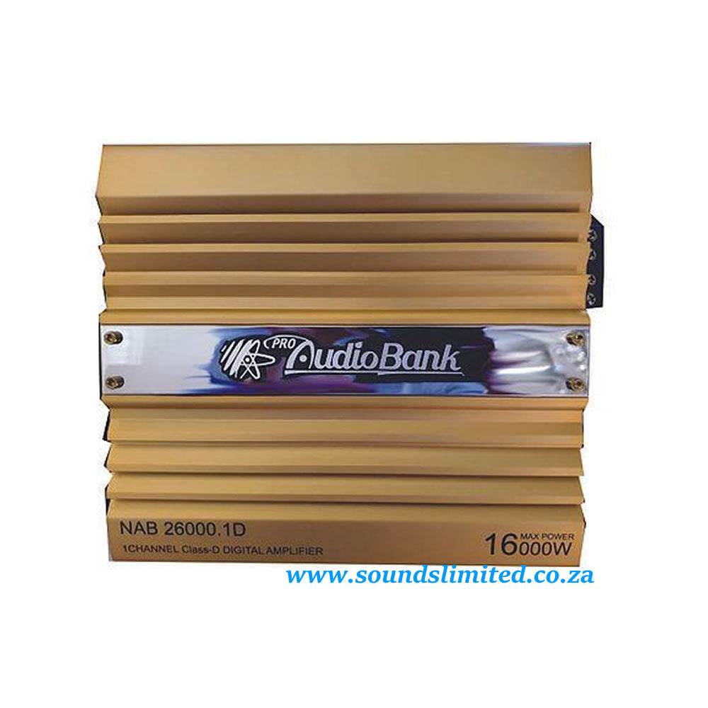 Audiobank NAB26000.1 Digital 16000w Monoblock Amplifier