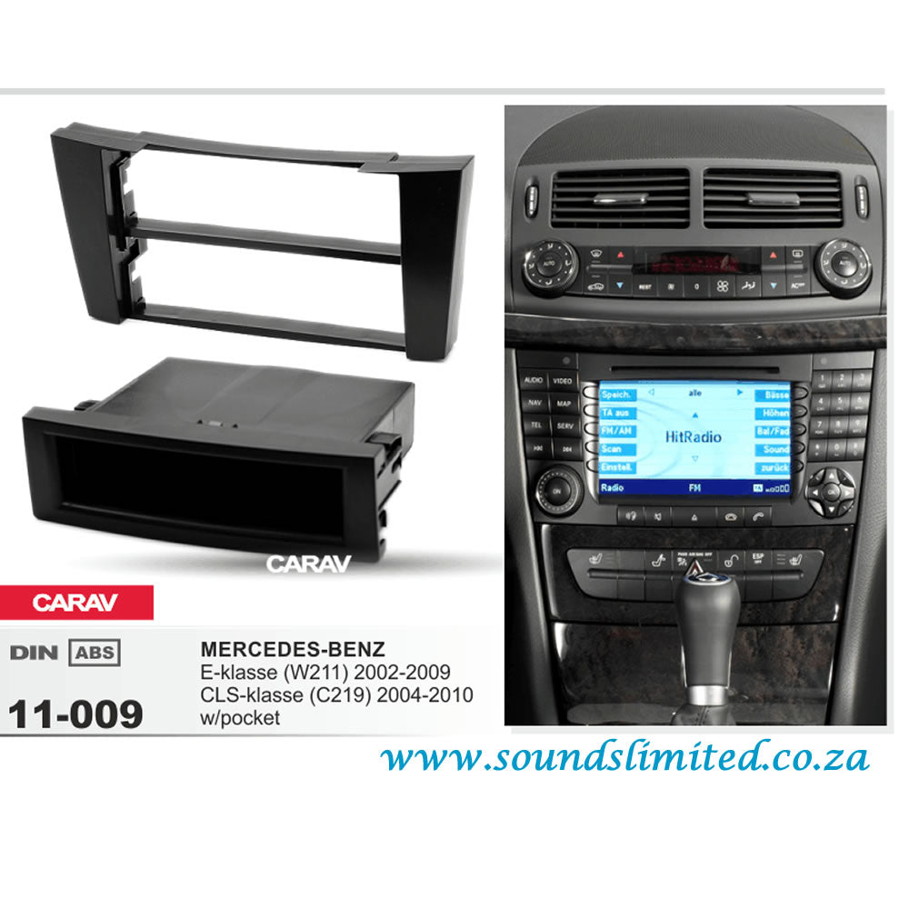 Carav 11-009 Merc E, CLS In-Dash Car audio installation kit