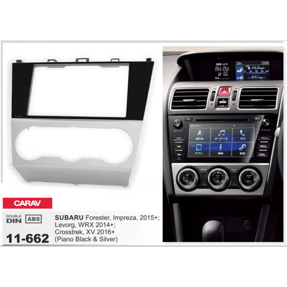 Carav 11-662 Subaru Forester, Impreza, WRX Radio Installation Kit