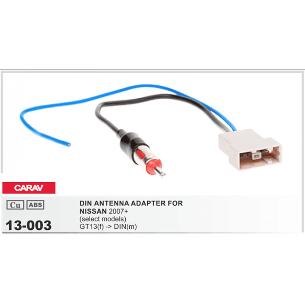 Carav 13-003 Nissan Antenna Adapter for Car Audio Installation
