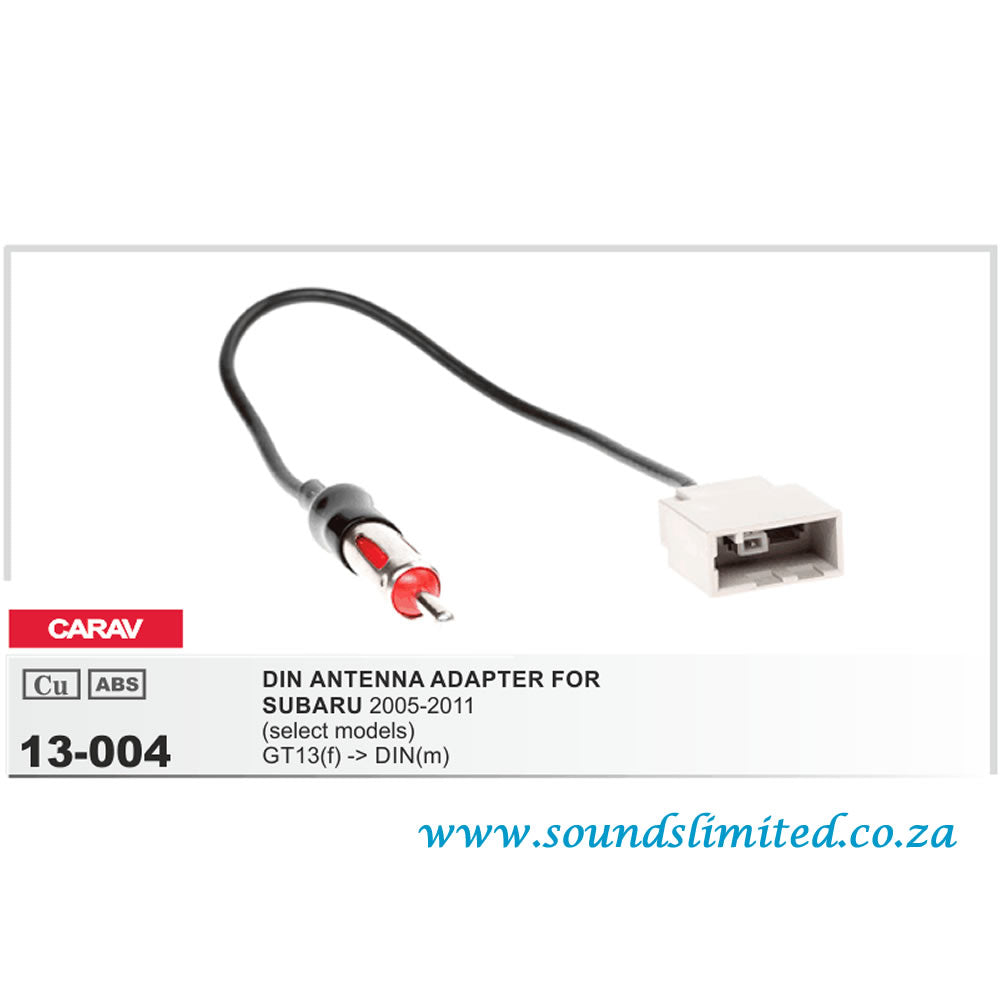 Carav 13-004 Subaru Antenna Adapter for Car Audio Installation