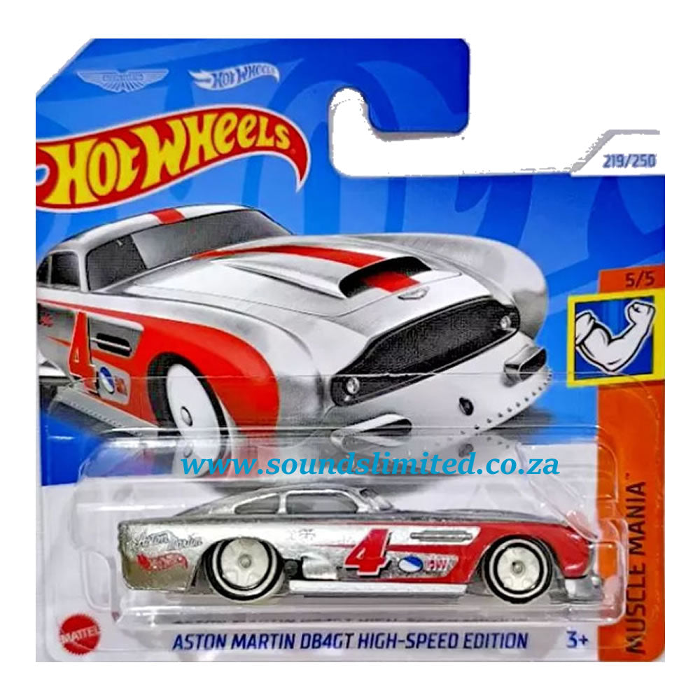 Hot Wheels Aston Martin DB4GT High-Speed Edition Muscle Mania HRY86