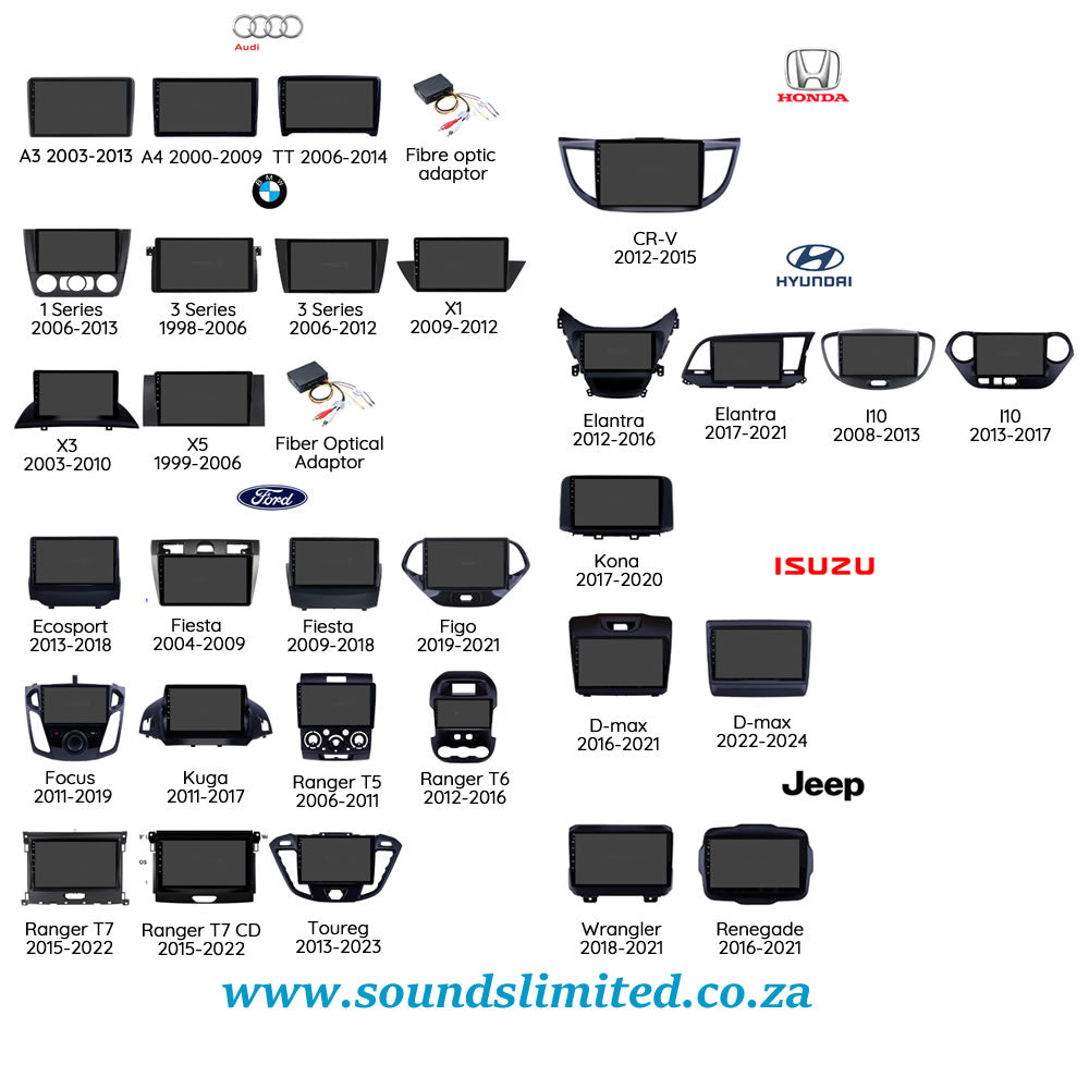 Toyota Landcruiser 70 Series 9″ Universal Media Unit Android Auto / Apple Carplay – Wireless 5G 4GB+64GB OEM9A-4/64-TY70