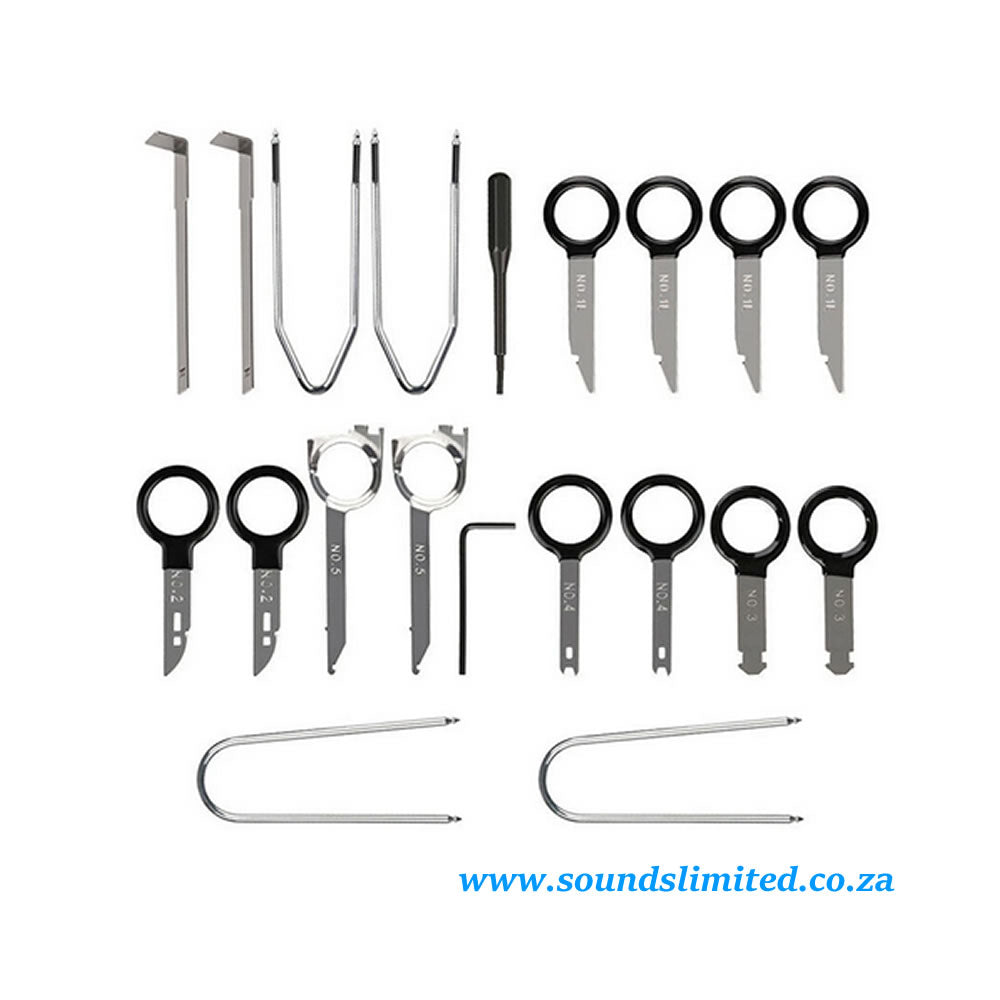 20pcs Stereo Keys Dash CD Player Removal Tool Set