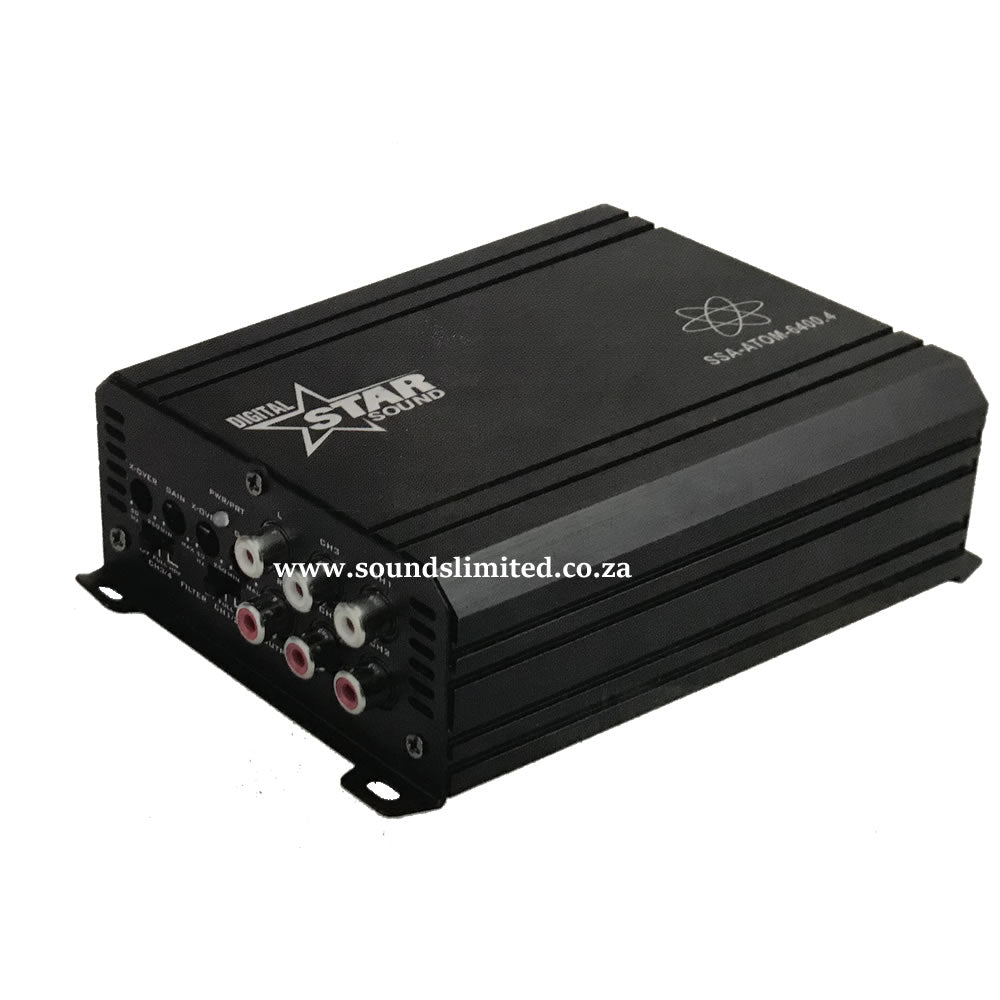 Starsound Atom 4ch Micro Amplifier ssa-atom-6400.4