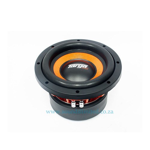 Targa Venom Series 8" 6000w Subwoofer Dual 4 ohm