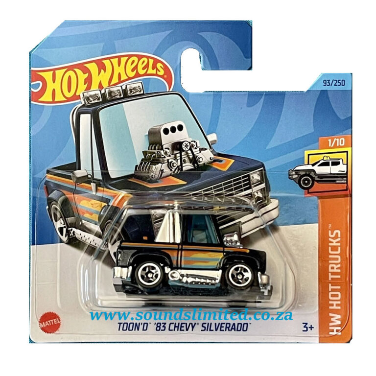 Hot Wheels Toond Chevy Silverado Tooned Sounds Limited