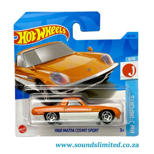 Hot Wheels 1968 Mazda Cosmo Sport Orange