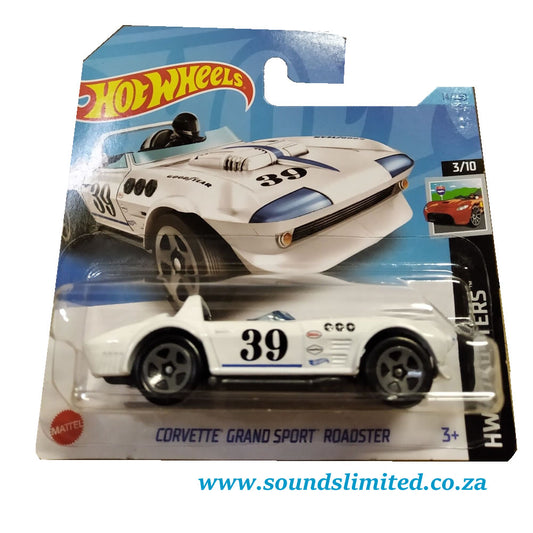Hot Wheels Corvette Grand Sport Roadster Short Card HW Roadsters 14/250 hkk09