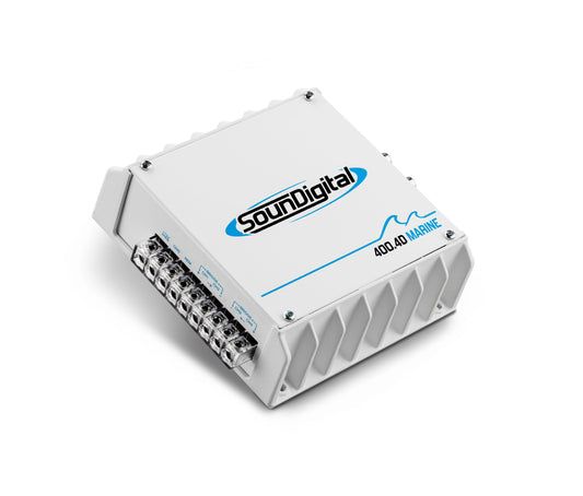 SounDigital 400.4D Marine Amplifier 4x55w RMS (Mini Size)