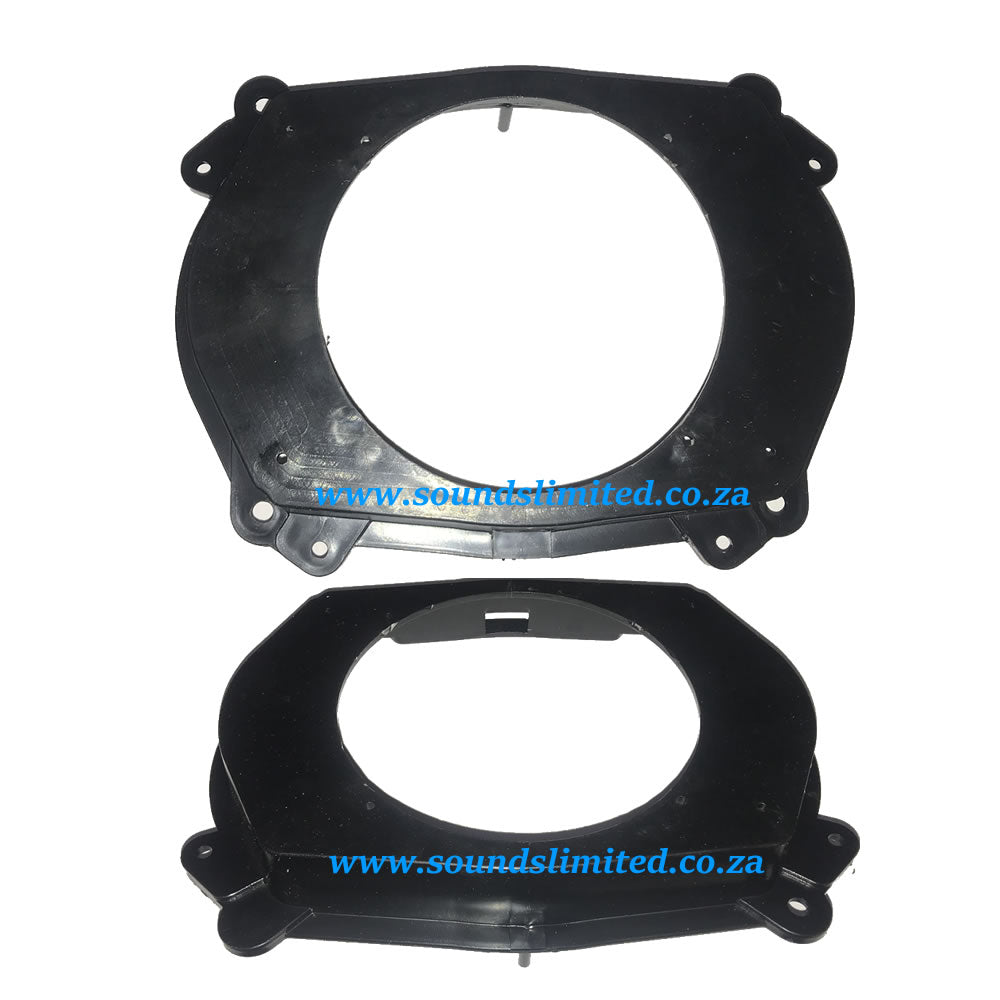 Sounds Limited 6x9" to 6.5" speaker reducer spacers (Isuzu)