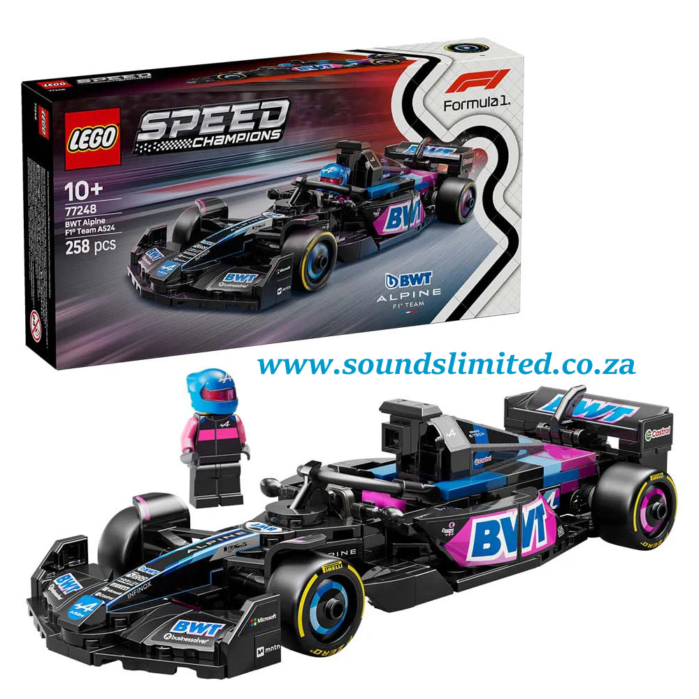 LEGO Speed Champions BWT Alpine F1 Team A524 Race Car 77248