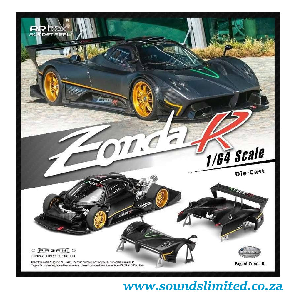 Almost Real Pagani Zonda R Matte Carbon Fiber 650630001