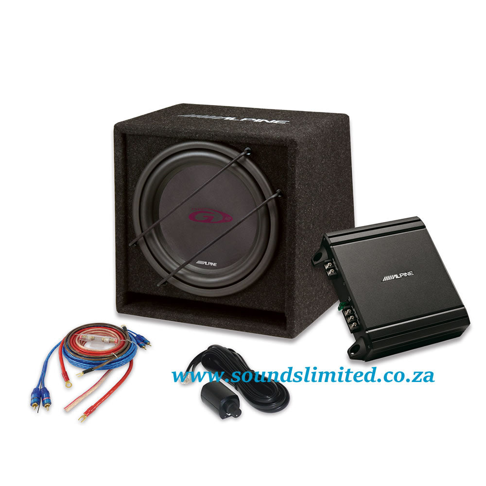 Alpine SBG-30KIT 12" Subwoofer Combo Kit