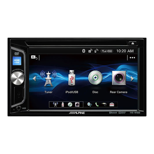 Alpine IVE-W560BT 2-Din Mobile Media Station - Autoradio with Bluetooth, USB and DVD/CD Player
