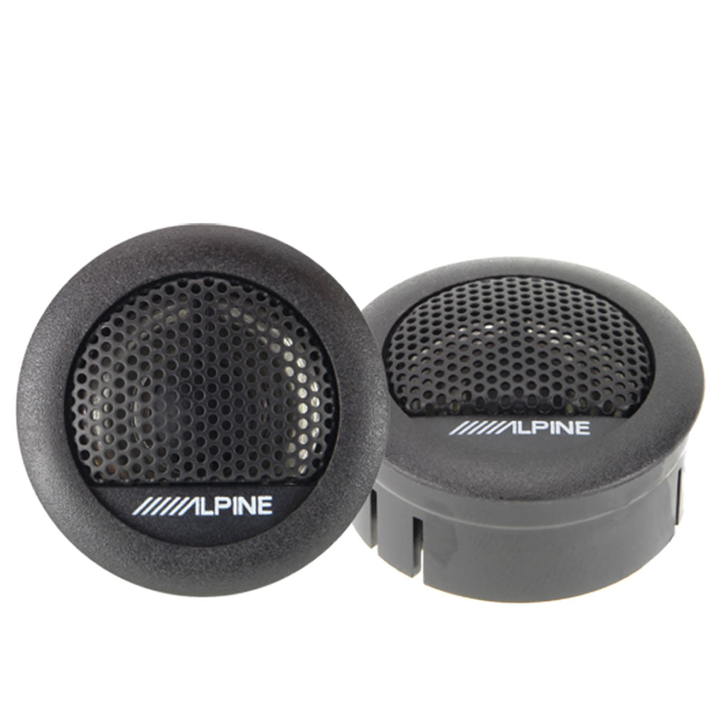 Alpine SXE-1006TW 3cm Mylar-Titanium Balanced Dome Tweeter