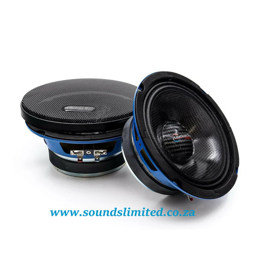 American Bass Godfather 6.5CC 6.5 inch Carbon Cone Mid Speakers (Pair)