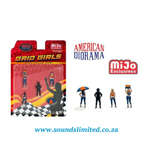 American Diorama Mijo Exclusive Grid Girls Figurines AD-2406MJ