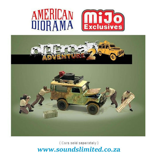 American Diorama Mijo Exclusive Offroad Adventure Figurines AD-76492MJ