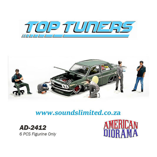 American Diorama Mijo Exclusive Top Tuners Figurines AD-2412MJ