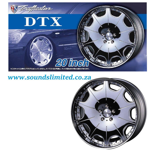Aoshima 1/24 Trafficstar DTX 20 inch Wheels #62