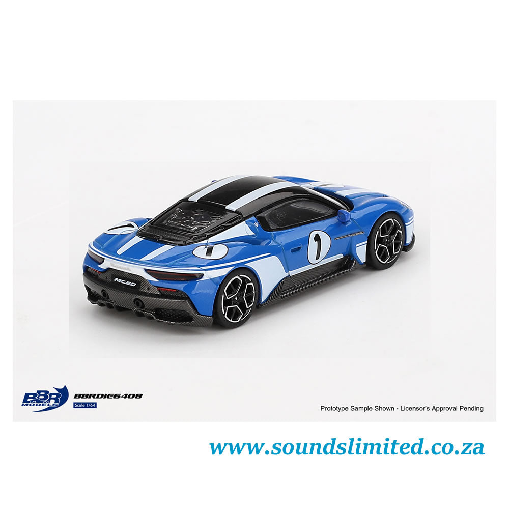 BBR Models 1/64 Maserati MC20 #1 Maserati Performance Experience BBRDIE6408
