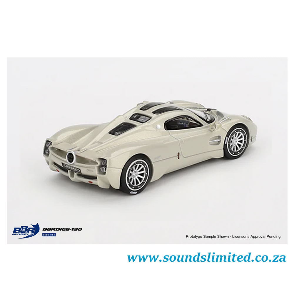 BBR Models 1/64 Pagani Utopia Presentation Grigio Rinascimento BBRDIE6430