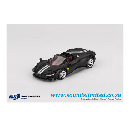 BBR Models Ferrari Daytona SP3 Matt Black BBRFER64021