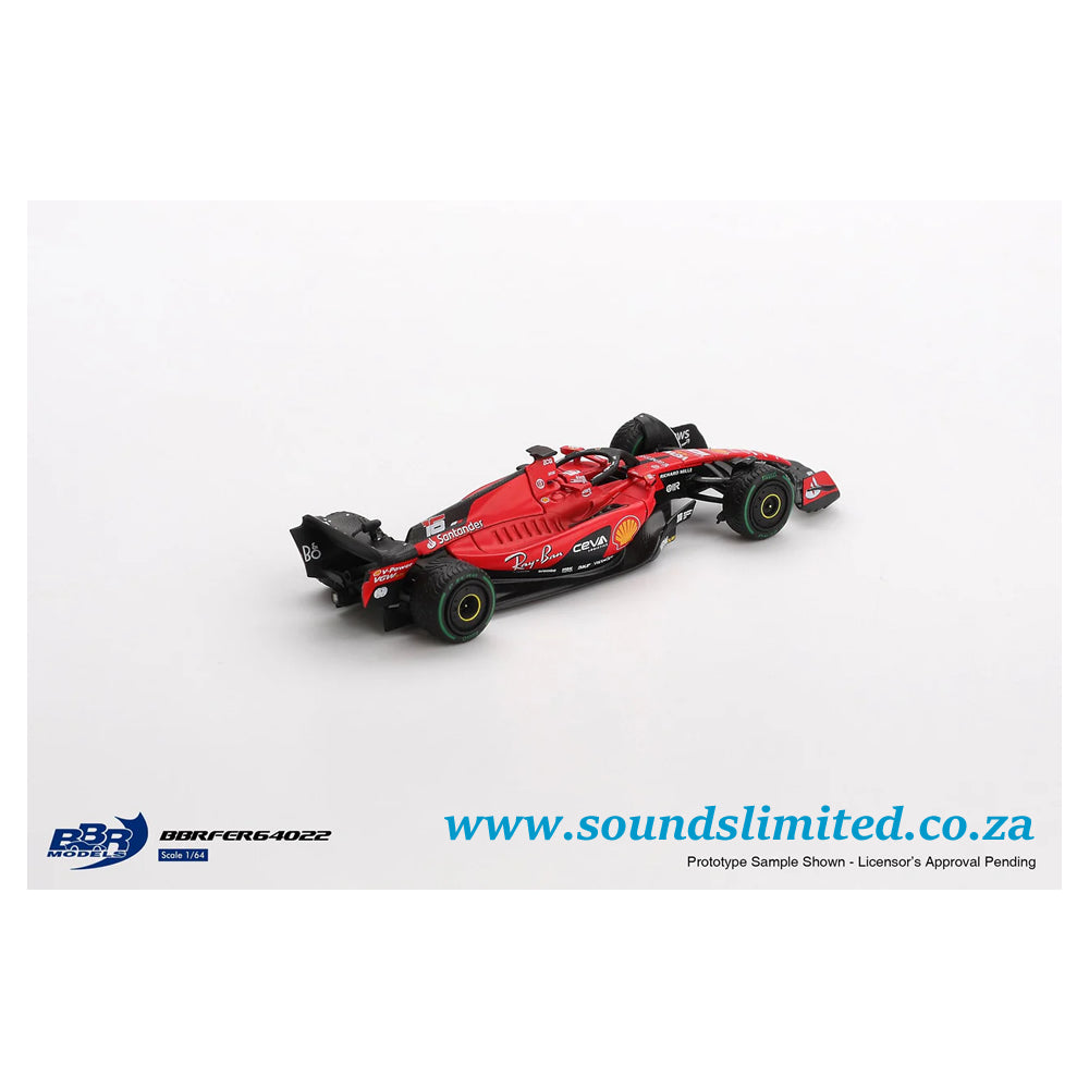BBR Models Ferrari SF23 #16 C Leclerc 2023 Monaco GP BBRFER64022