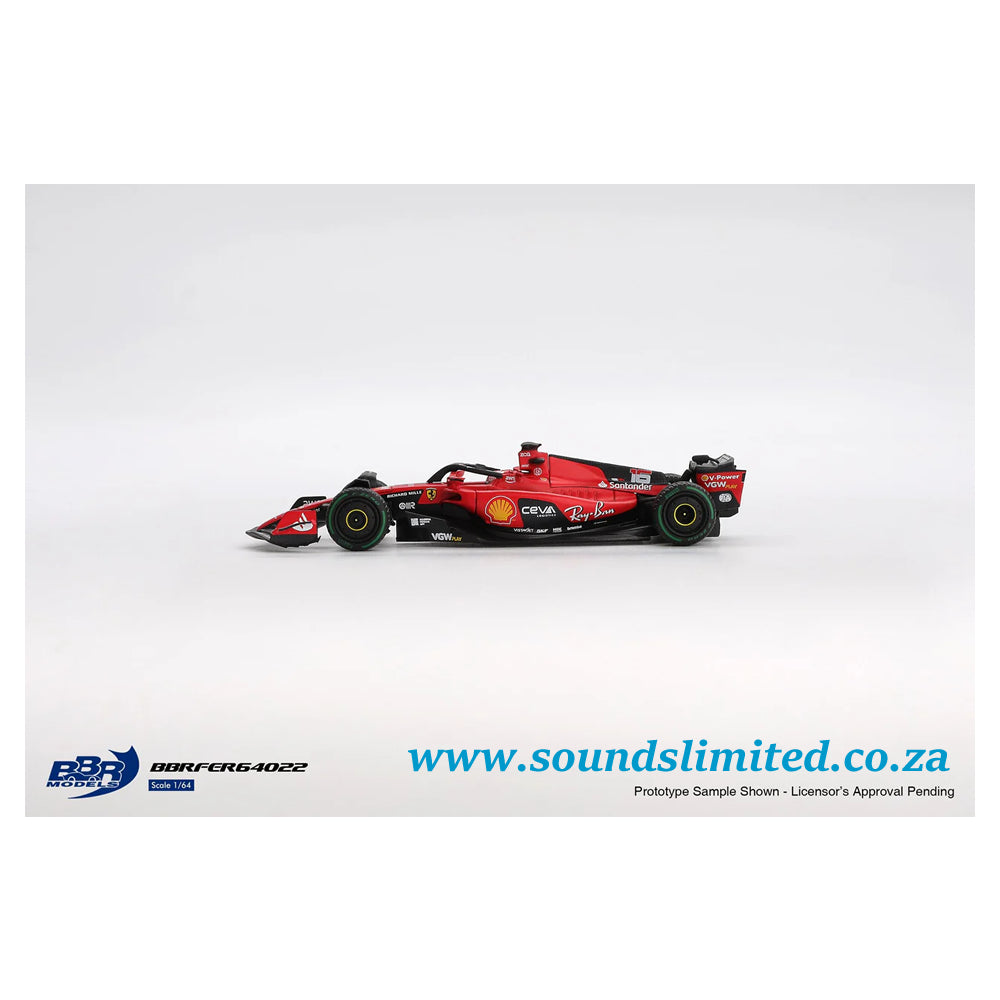 BBR Models Ferrari SF23 #16 C Leclerc 2023 Monaco GP BBRFER64022