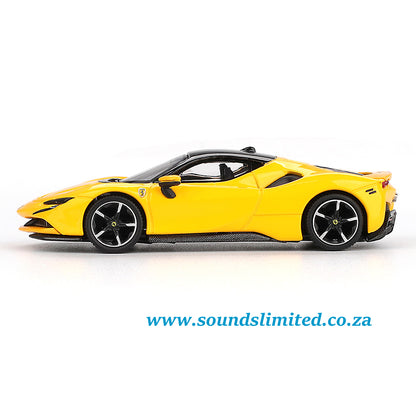 BBR Models Ferrari SF90 Giallo Modena Yellow BBRFER64031
